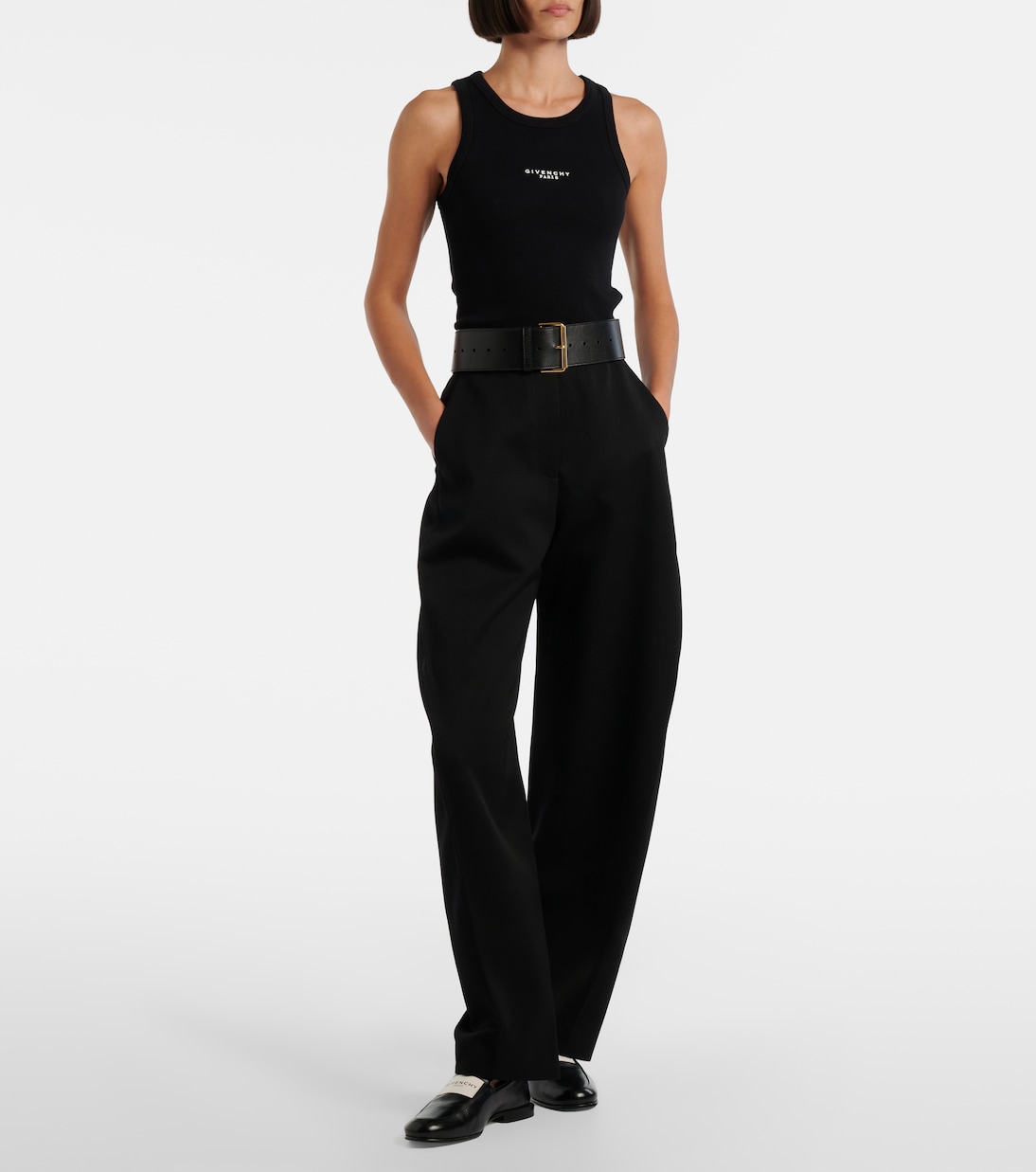 Paris logo cotton tank top | Givenchy