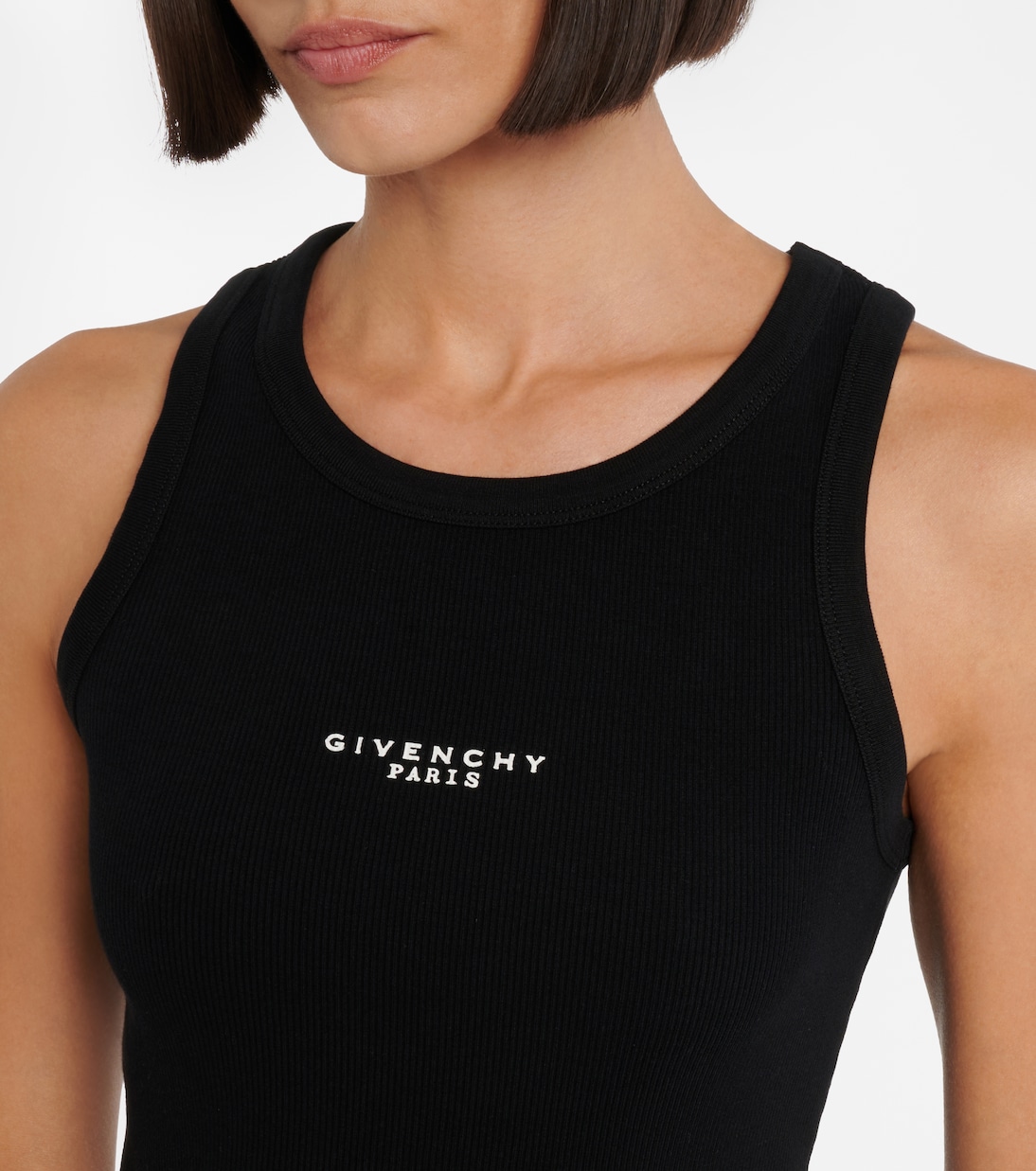 Paris logo cotton tank top | Givenchy
