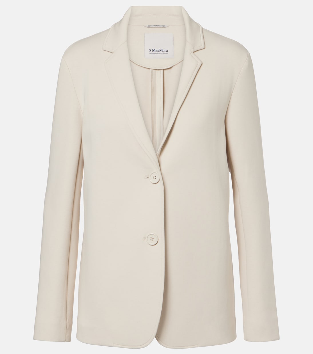 Matollo cotton-blend jersey blazer | 'S Max Mara