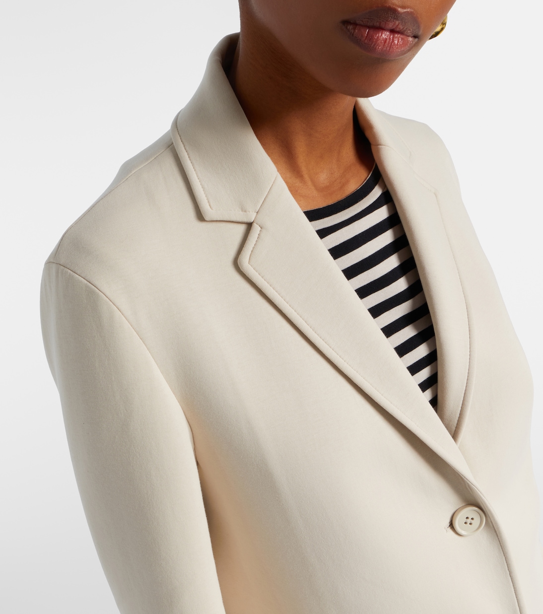 Matollo cotton-blend jersey blazer | 'S Max Mara