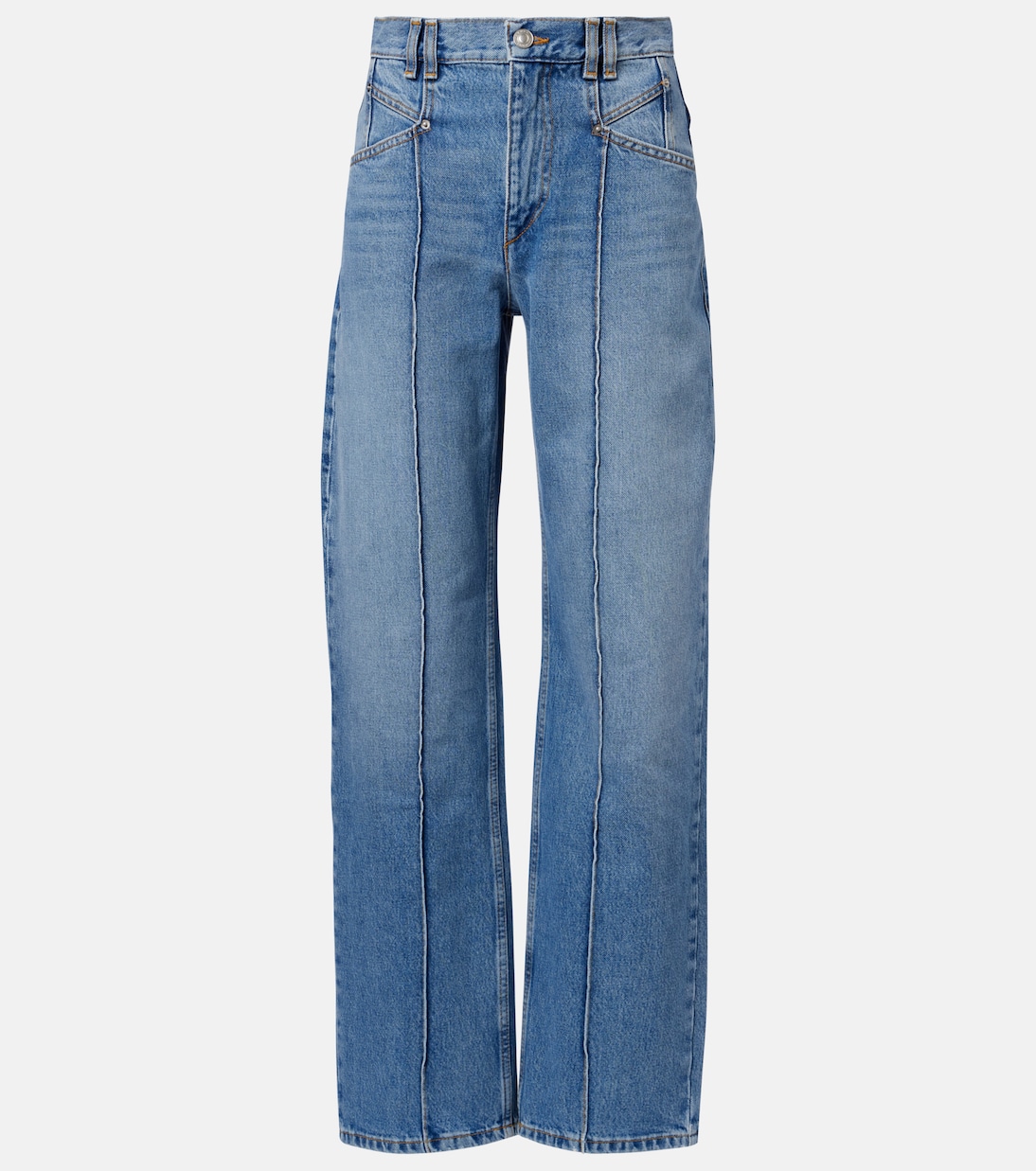 Drolane high-rise straight jeans | Isabel Marant