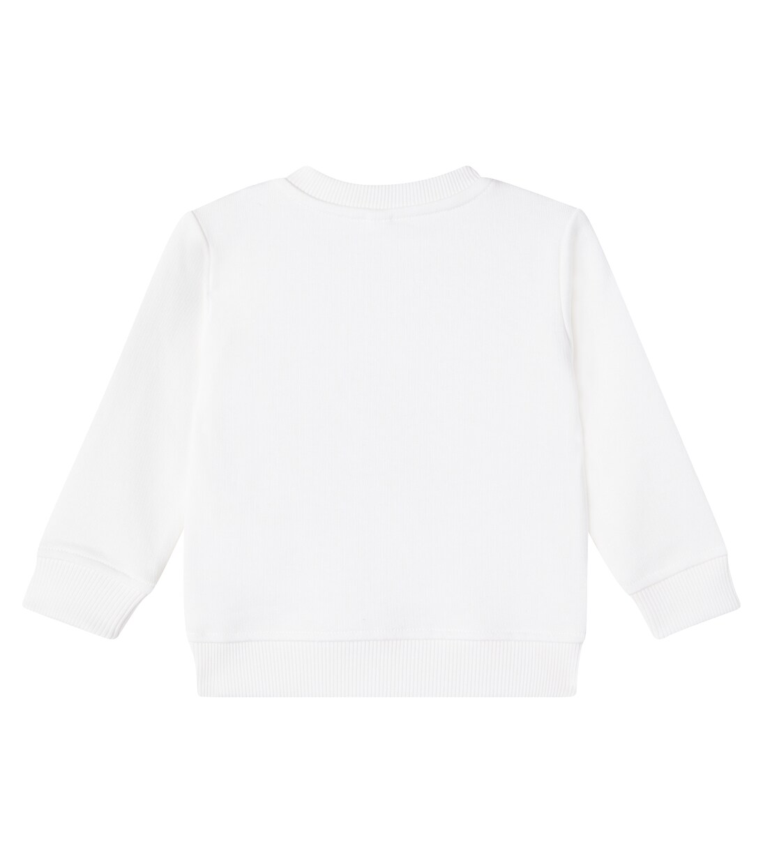 Baby logo cotton fleece sweatshirt | Stella McCartney Kids