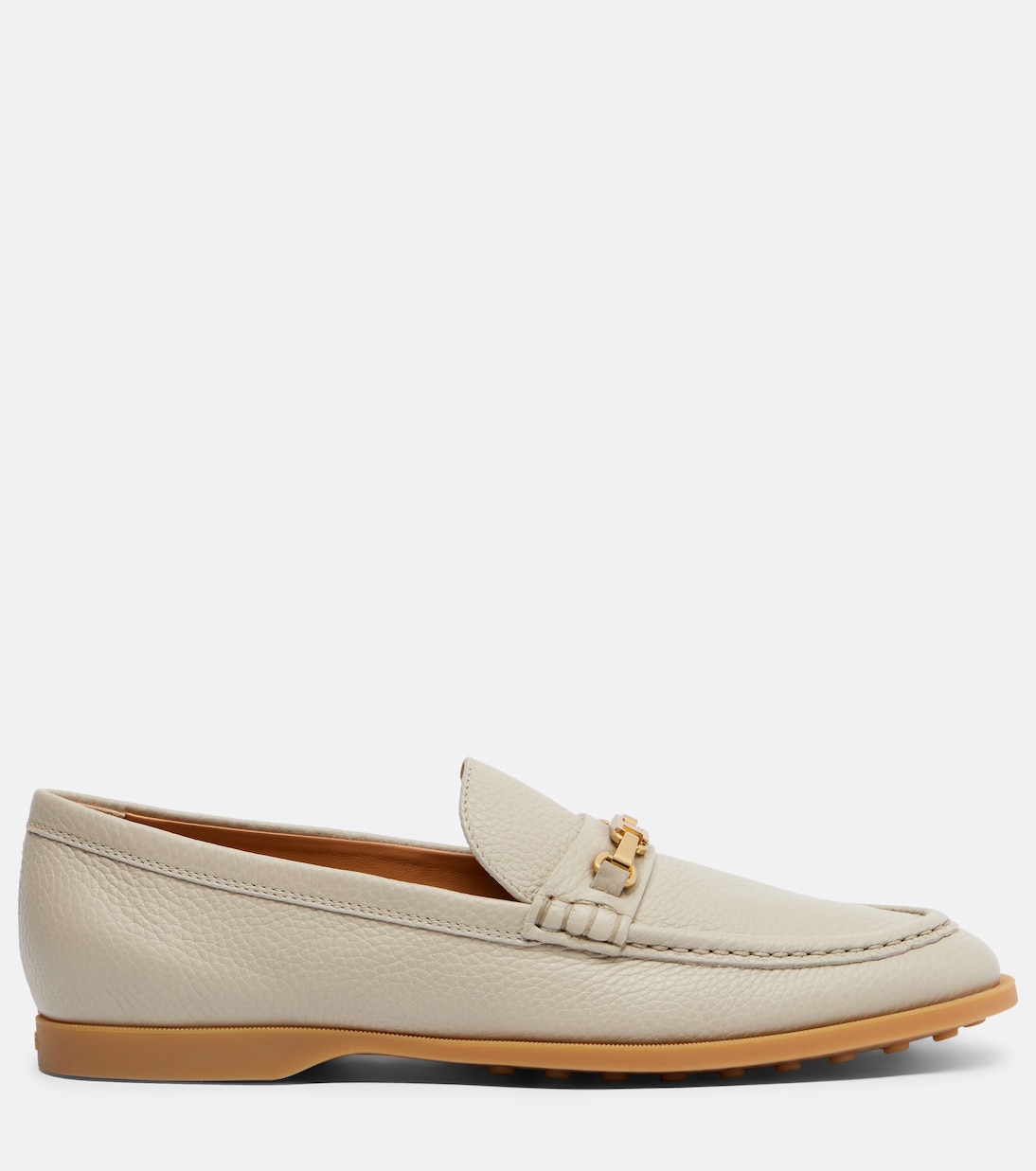 Embellished leather loafers | Tod's