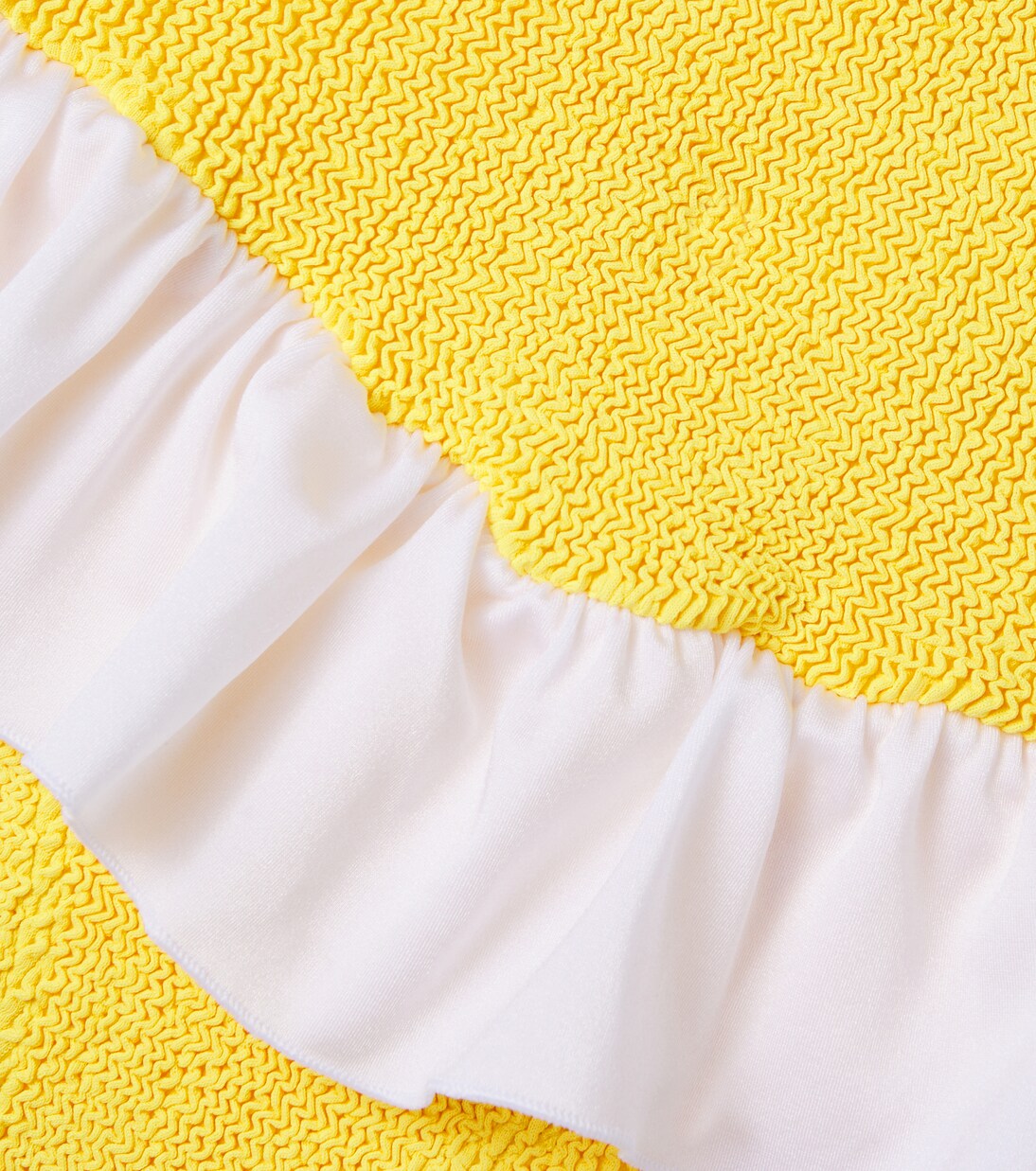 Denise ruffled swimsuit | Hunza G Kids