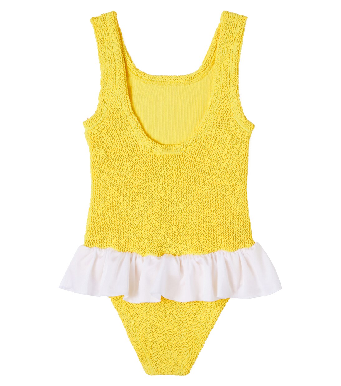 Denise ruffled swimsuit | Hunza G Kids