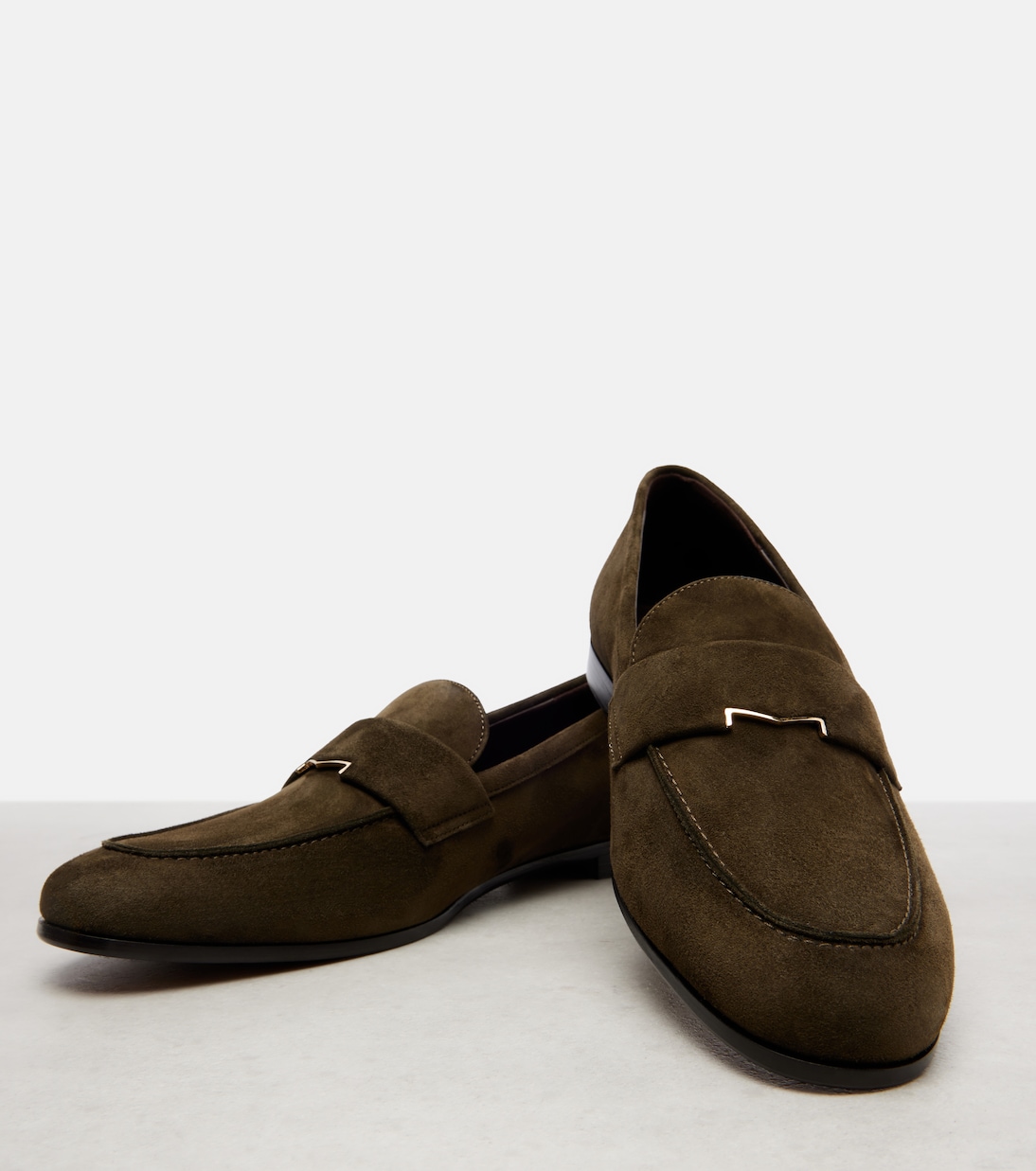 Embellished suede loafers | Max Mara