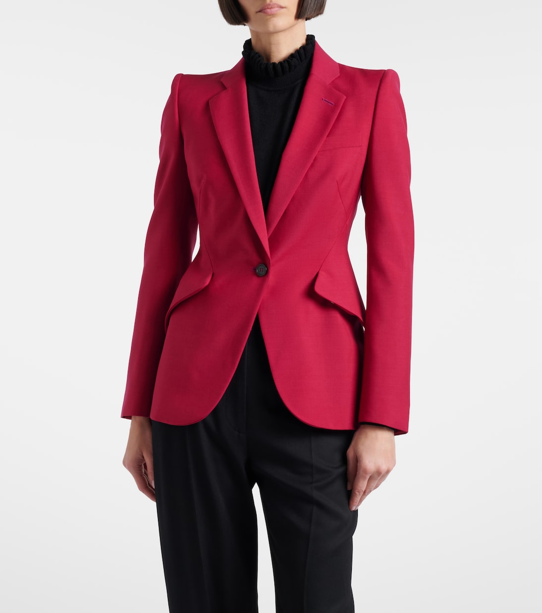 Wool and mohair blazer | McQueen