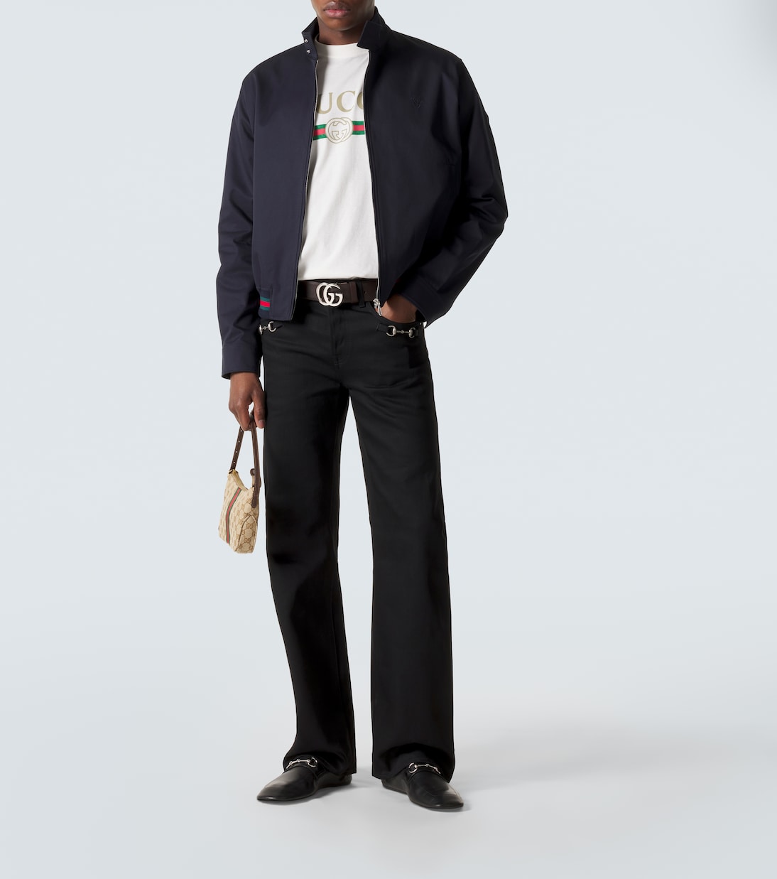 Horsebit leather loafers | Gucci