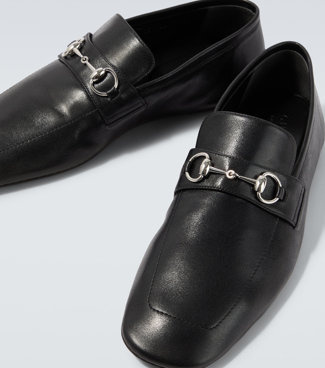 Horsebit leather loafers | Gucci