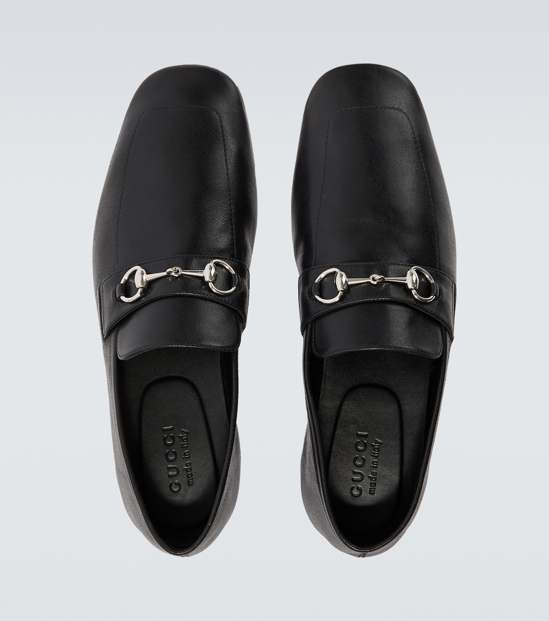Horsebit leather loafers | Gucci
