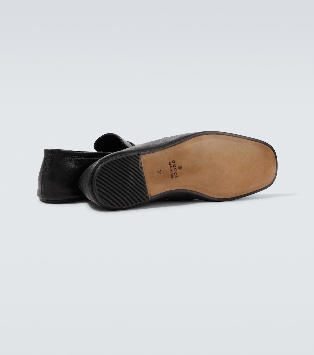 Horsebit leather loafers | Gucci