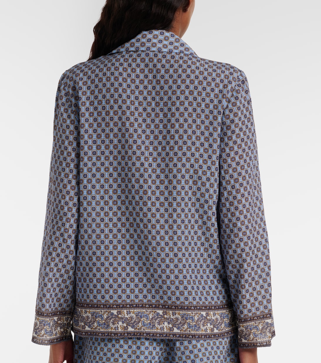 Eva printed blouse | Veronica Beard