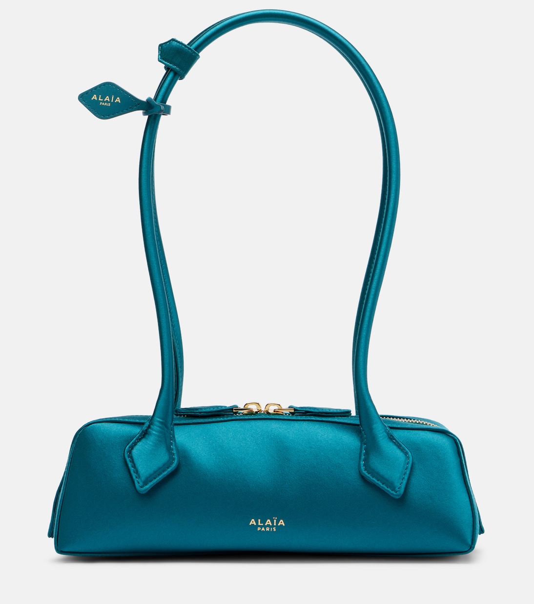 Schultertasche Le Teckel Small aus Satin | Alaïa