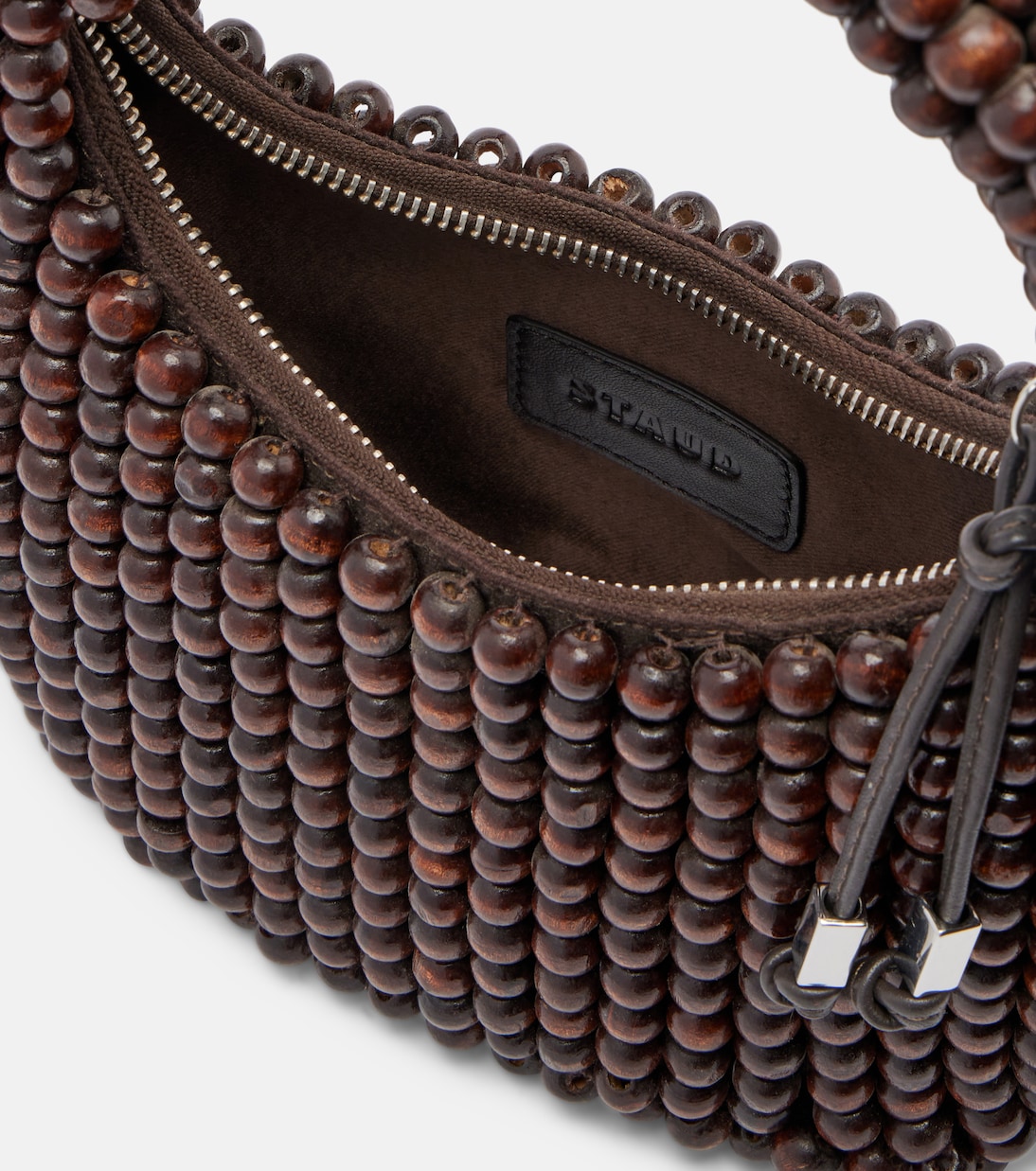 Henkeltasche Reef Small mit Leder | Staud