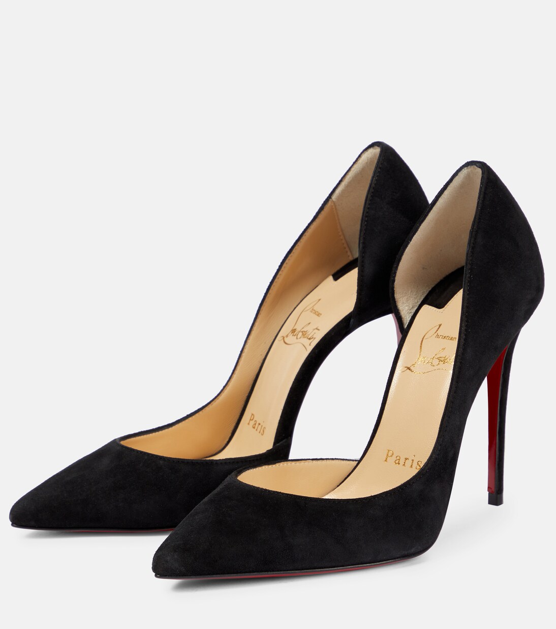 Escarpins Iriza 100 en daim | Christian Louboutin