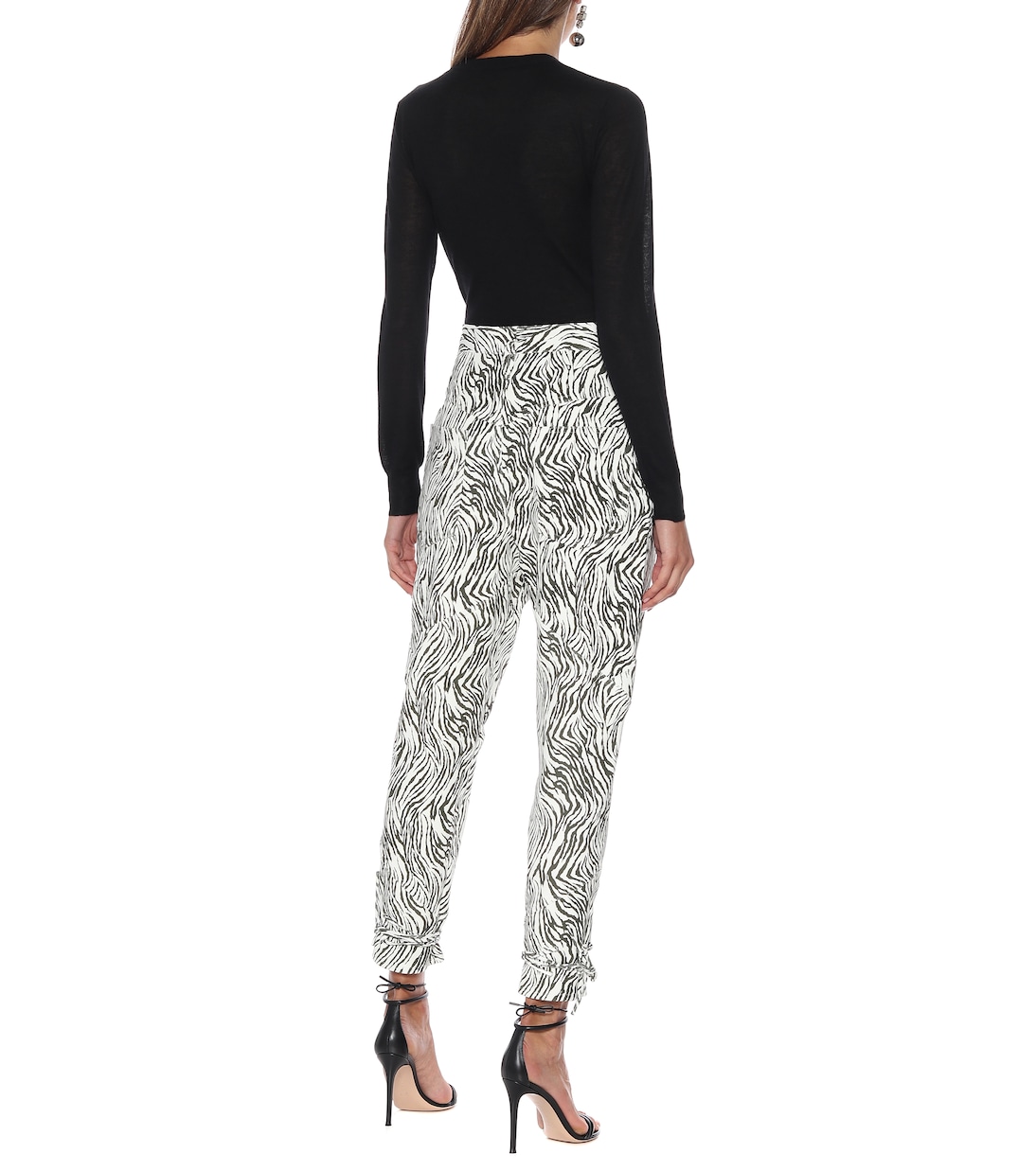 Pantaloni Badeloisa in pelle stampata | Isabel Marant