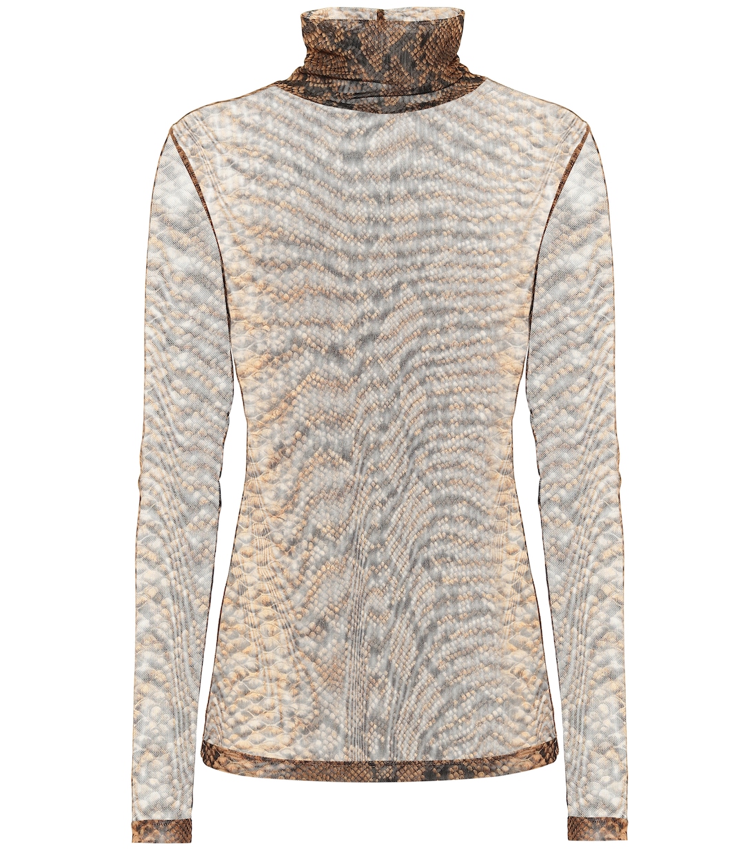 Dolcevita stretch a stampa pitone | Dries Van Noten