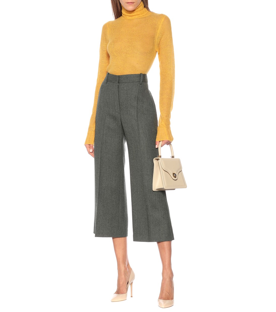 Alpaca-blend turtleneck sweater | Victoria Beckham