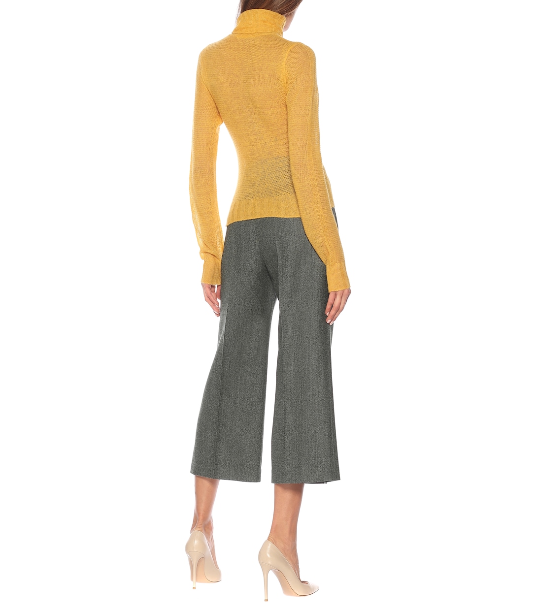 Alpaca-blend turtleneck sweater | Victoria Beckham
