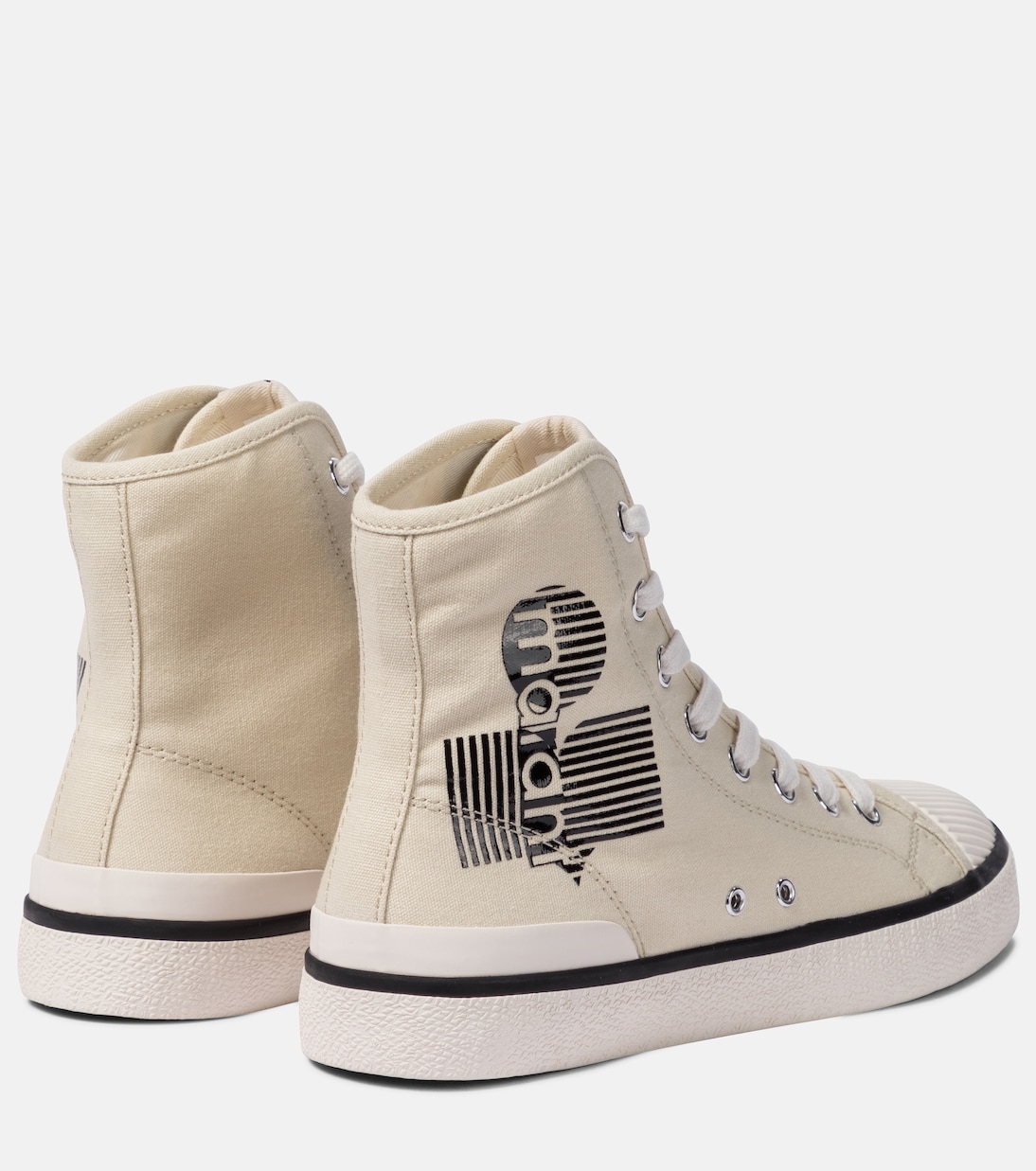 Zapatillas altas Benkeen de lona | Isabel Marant