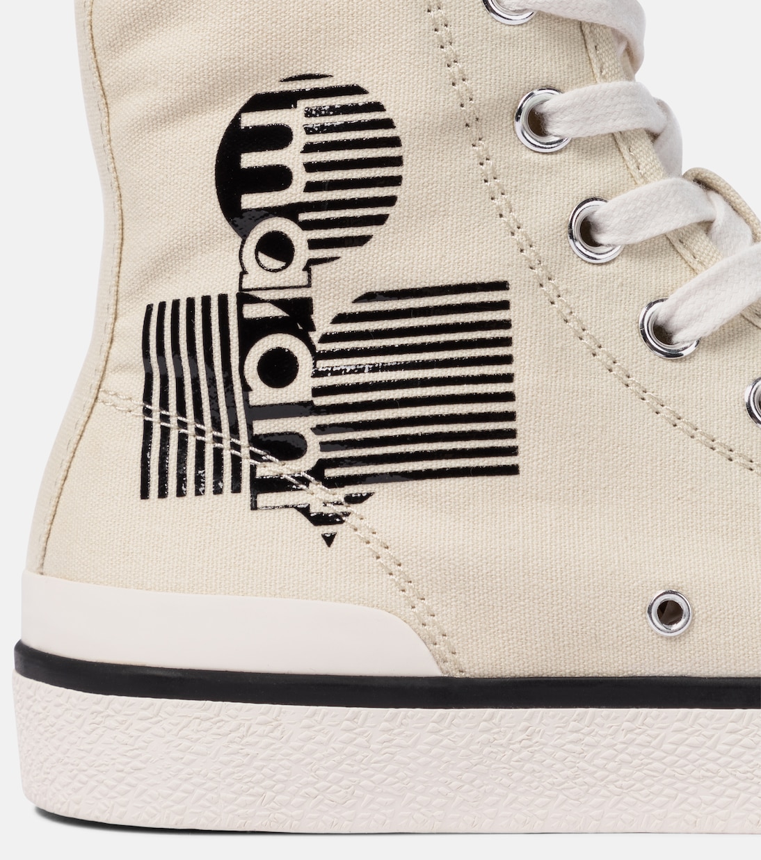 Zapatillas altas Benkeen de lona | Isabel Marant