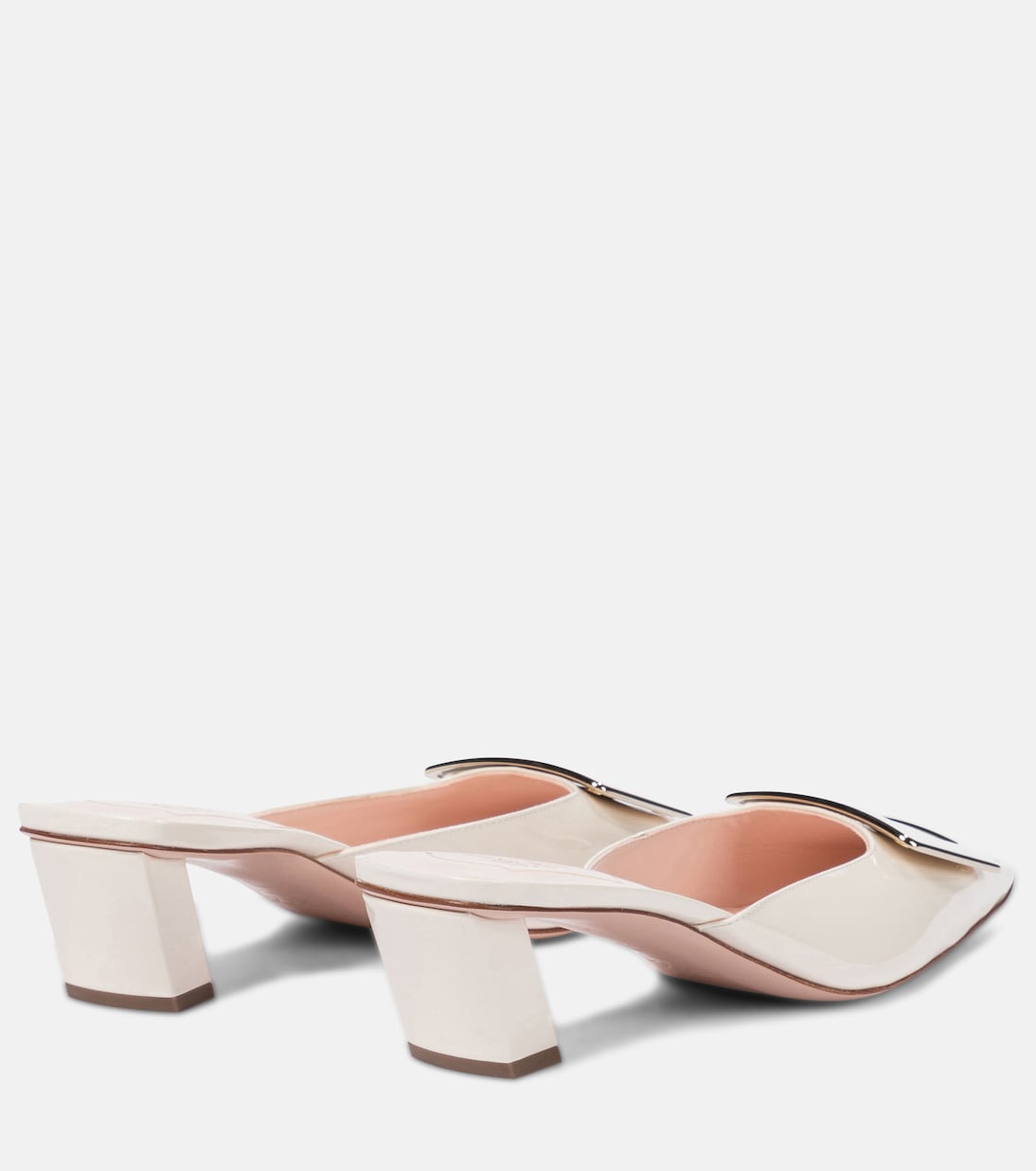 Mules Belle Vivier 45 de charol | Roger Vivier
