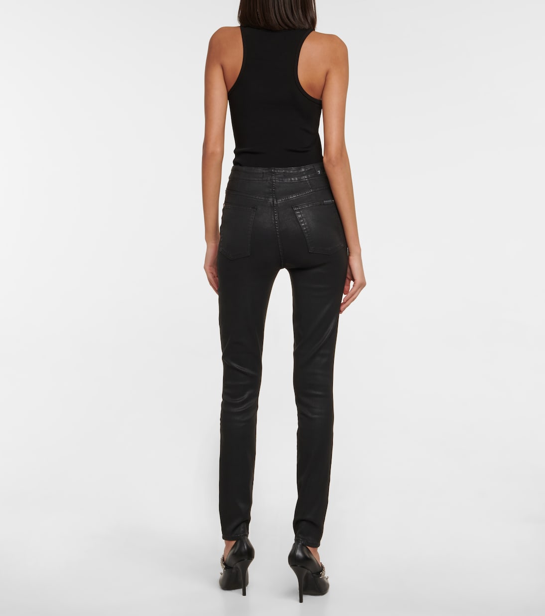 Jeans skinny Shasha de tiro alto | 7 For All Mankind