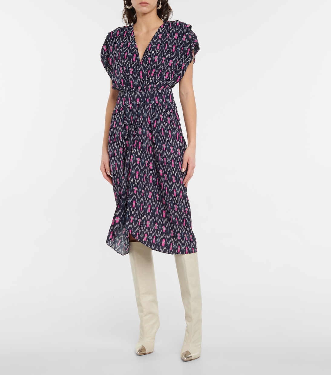 Vestido midi Almeya estampado | Marant Etoile