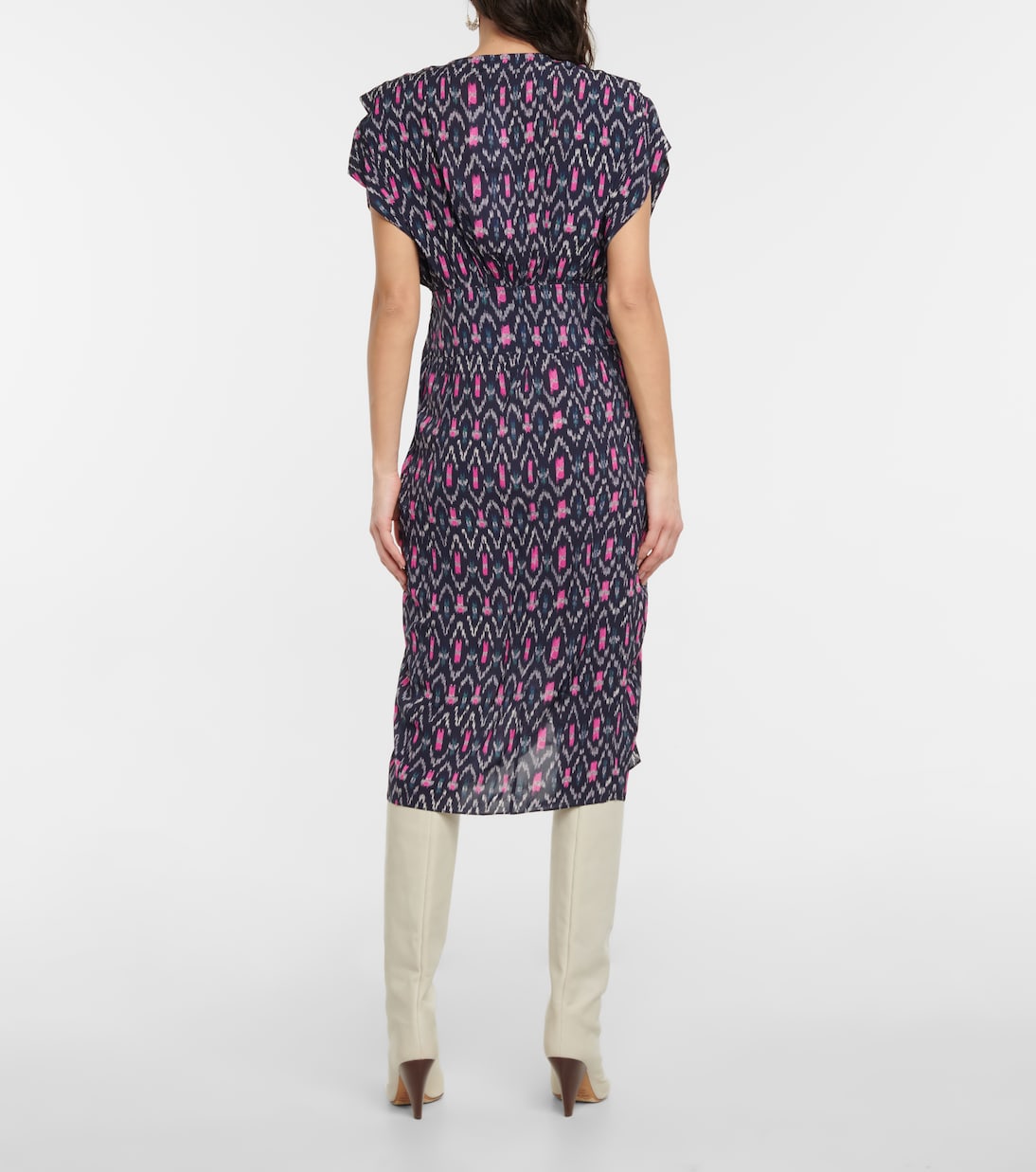 Vestido midi Almeya estampado | Marant Etoile