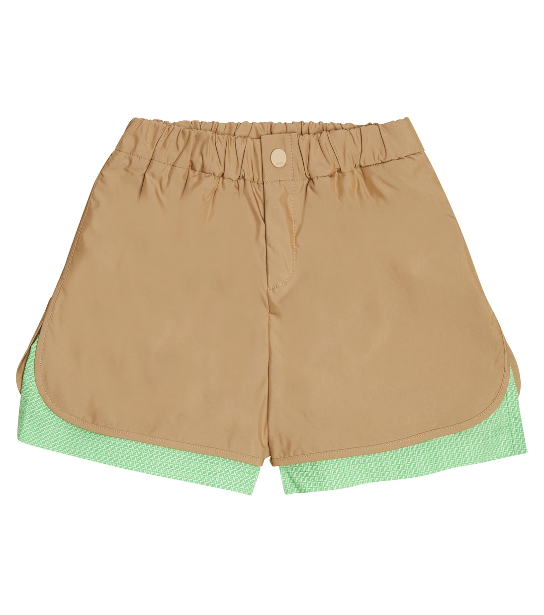 Shorts aus einem Baumwollgemisch | Fendi Kids