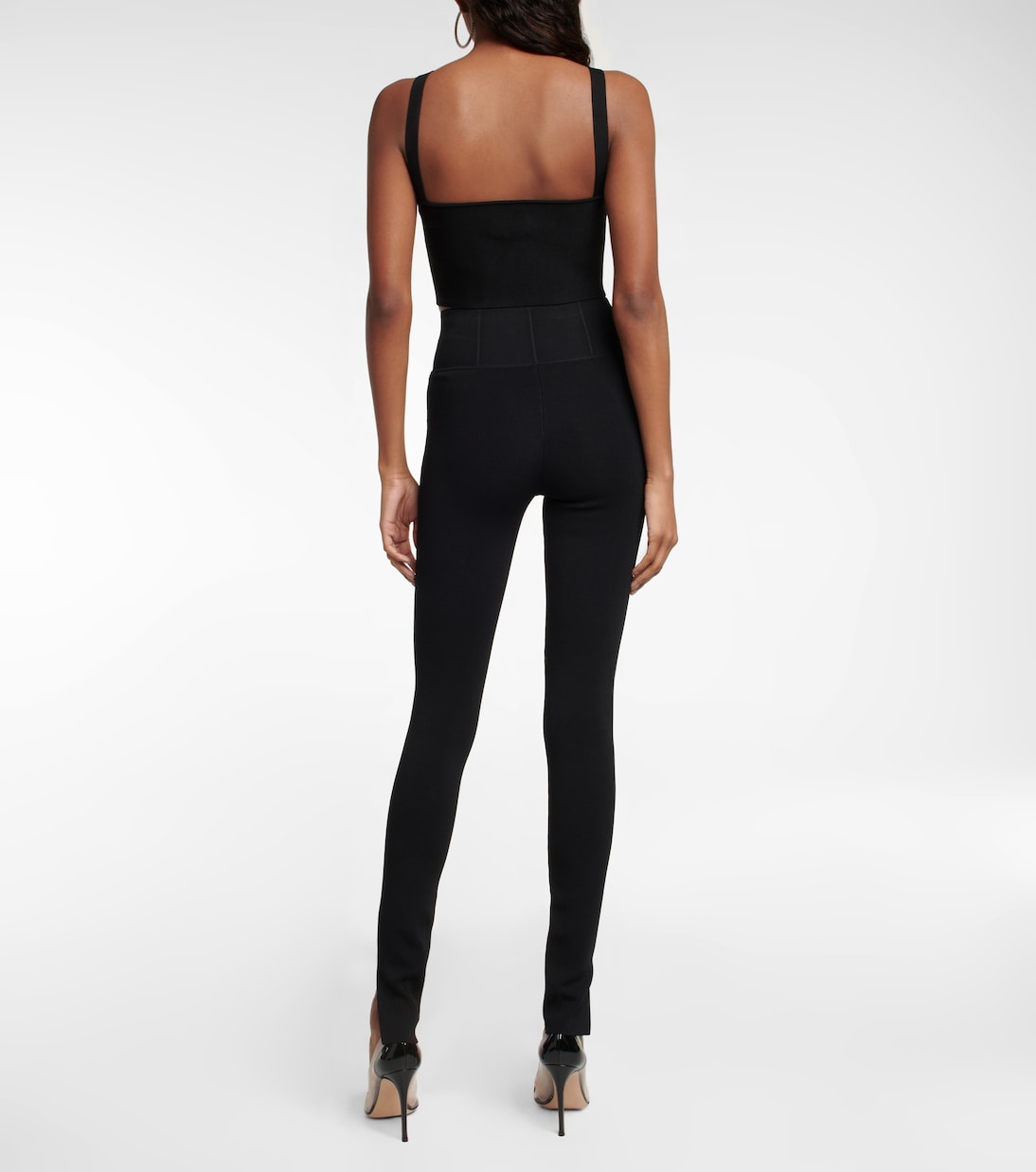 Leggings con bajo dividido | Galvan