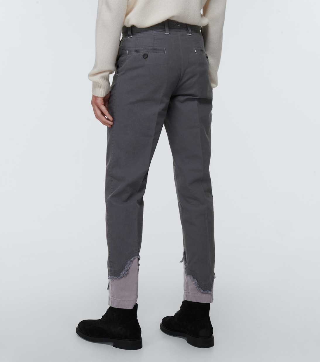 Pantalones chinos rectos de algodón | Incotex x Facetasm