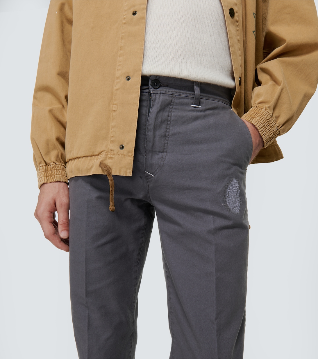 Pantalones chinos rectos de algodón | Incotex x Facetasm