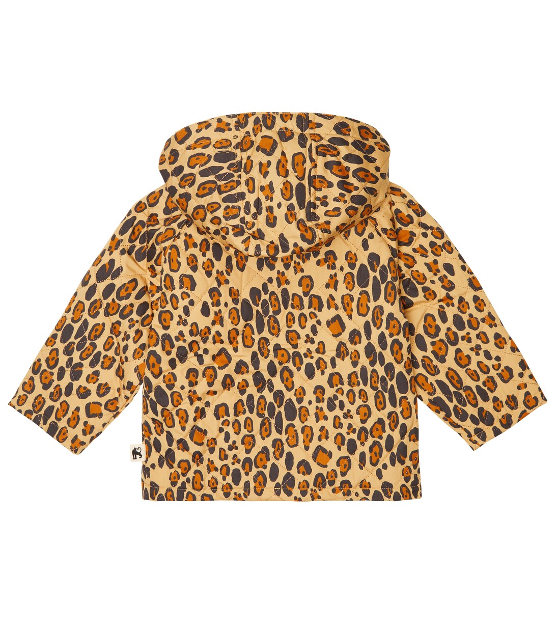 Chaqueta acolchada con print de leopardo | Mini Rodini