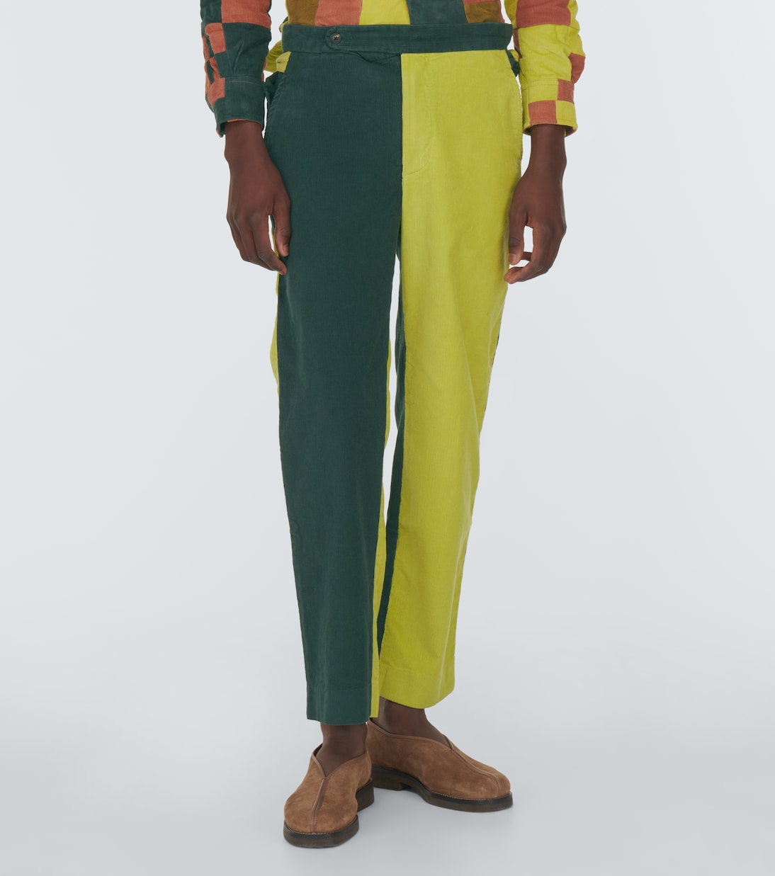 Pantalones Duo en pana de algodón | Bode