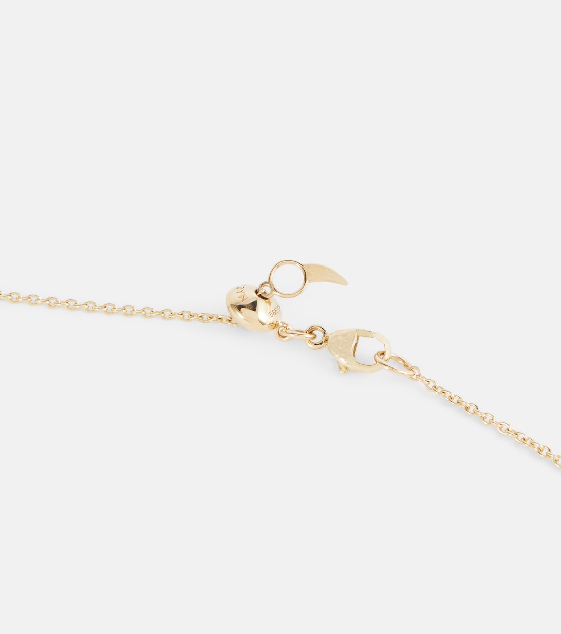 Collana Fringe in oro 14kt con diamanti | Ondyn