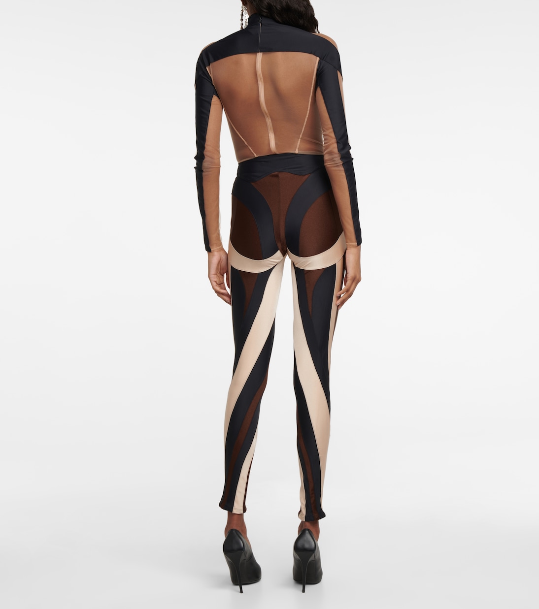 Paneled bodysuit | Mugler