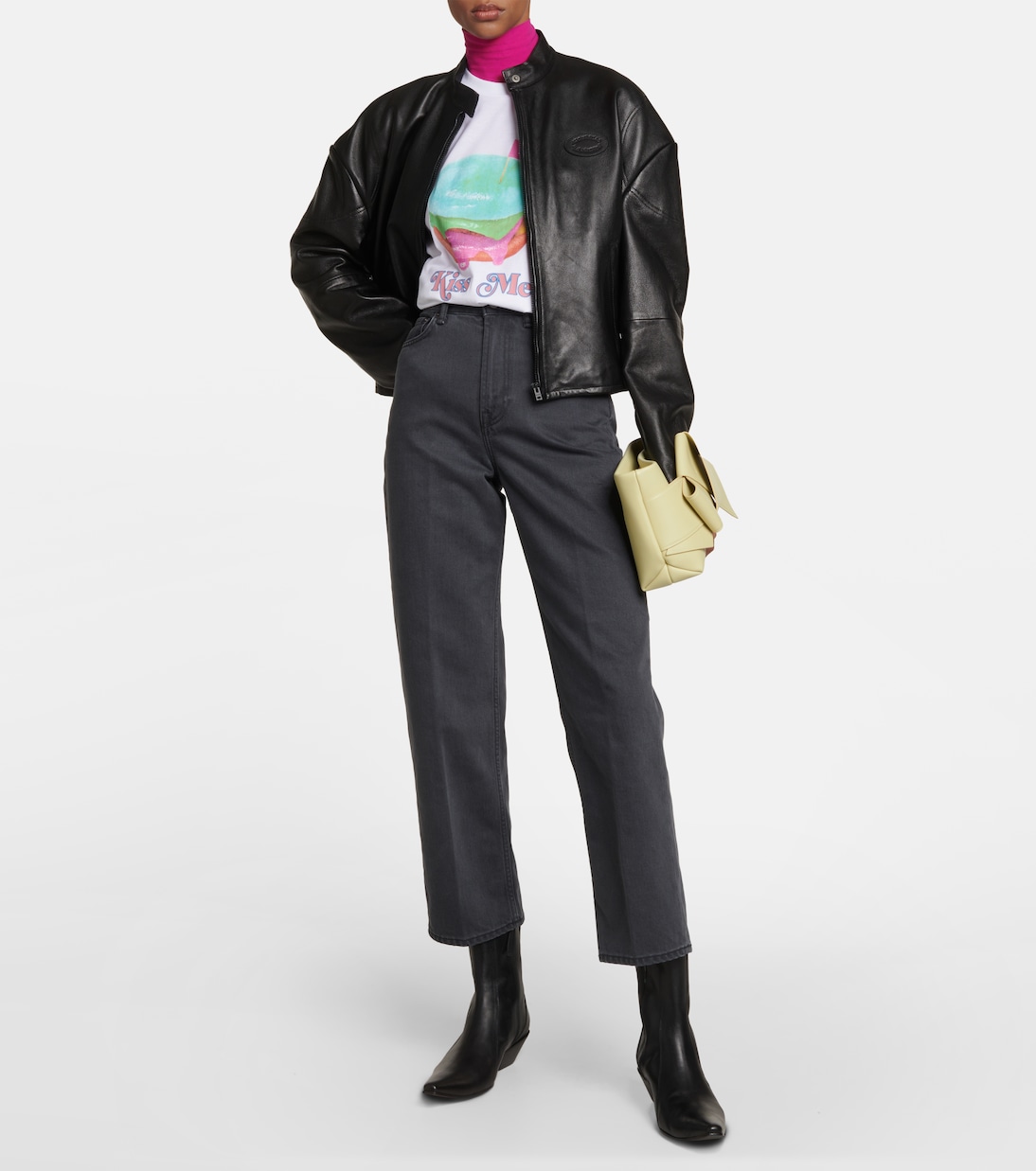 High-Rise Cropped Jeans | Acne Studios