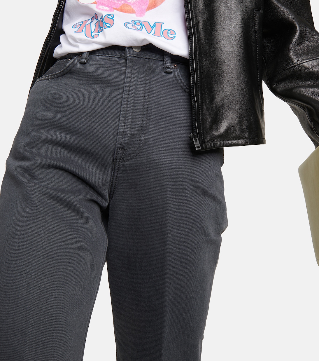 High-Rise Cropped Jeans | Acne Studios