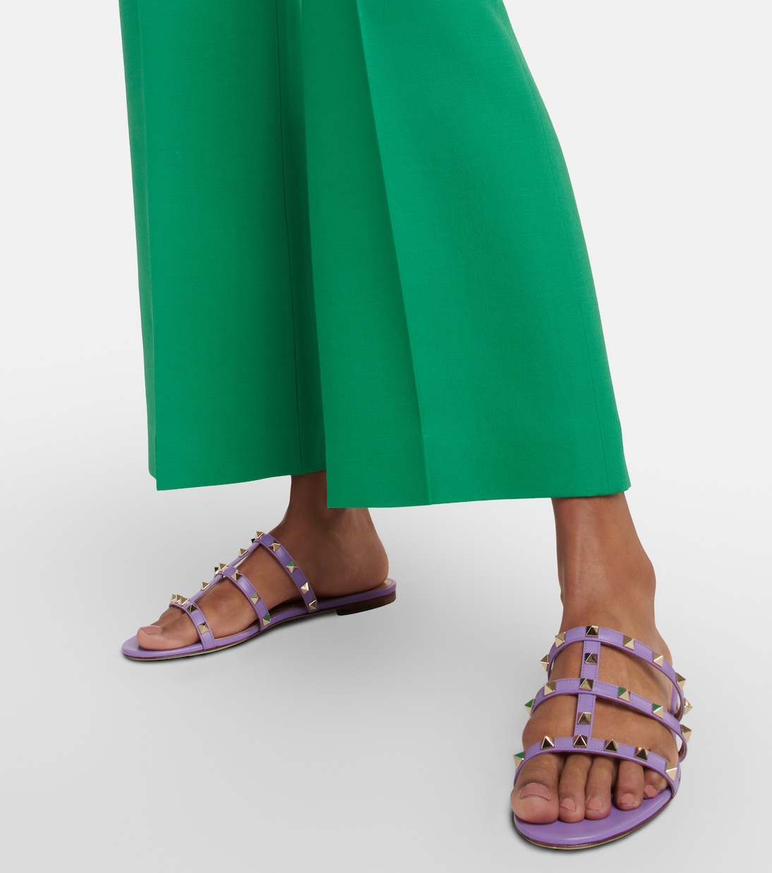 Sandali Rockstud in pelle | Valentino Garavani
