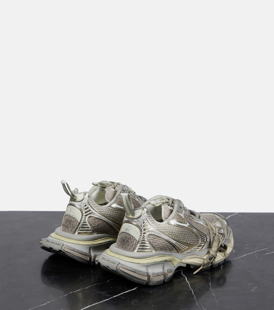 3xl mesh sneakers in white - Balenciaga | Mytheresa