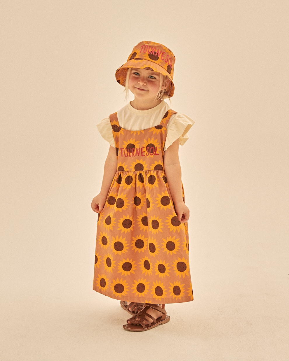 Bedrucktes Kleid Tournesol | Jellymallow