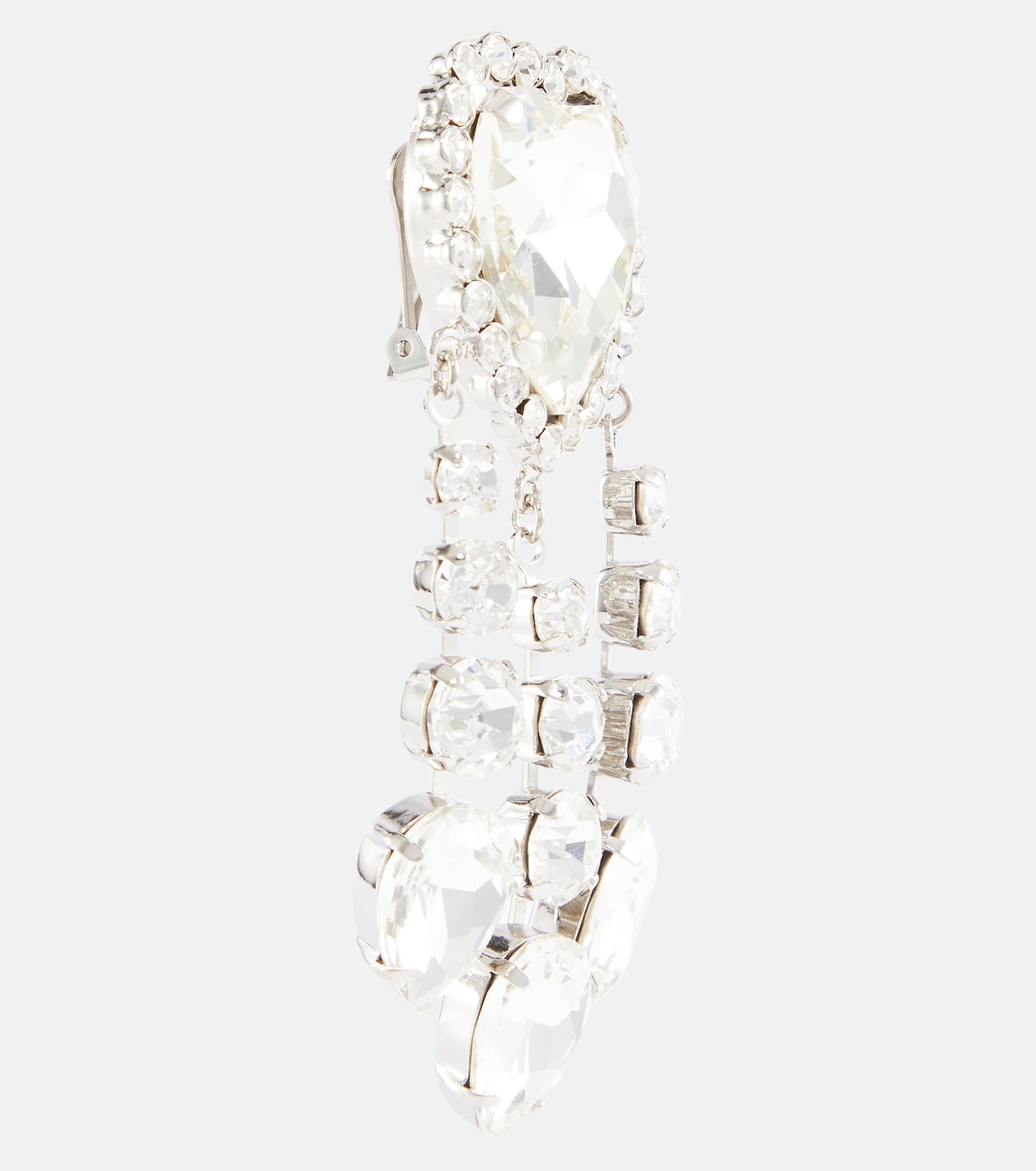 Embellished clip-on earrings | Alessandra Rich