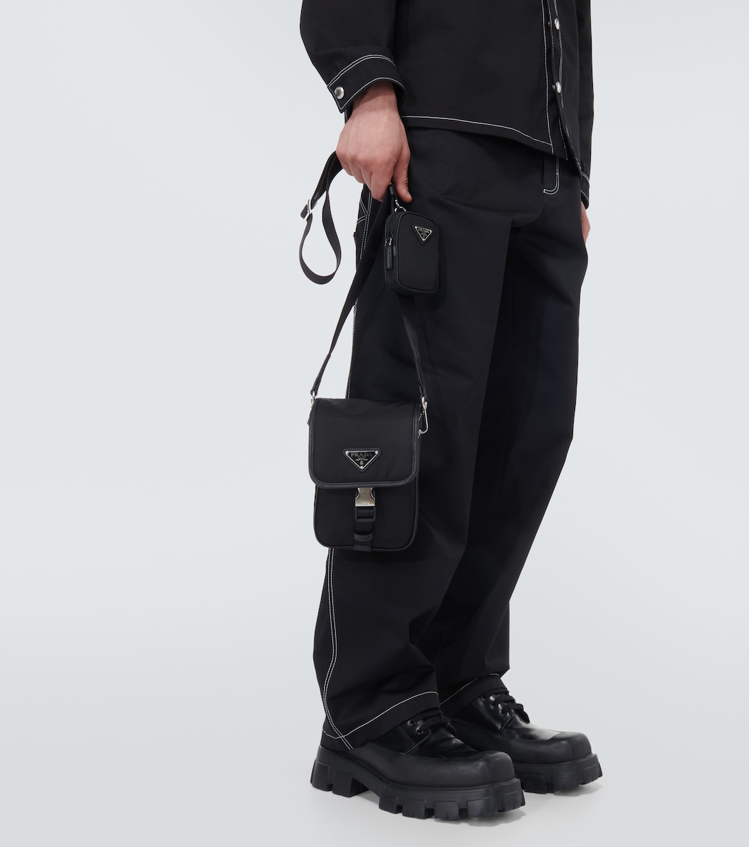 Borsa a tracolla in Re-Nylon | Prada