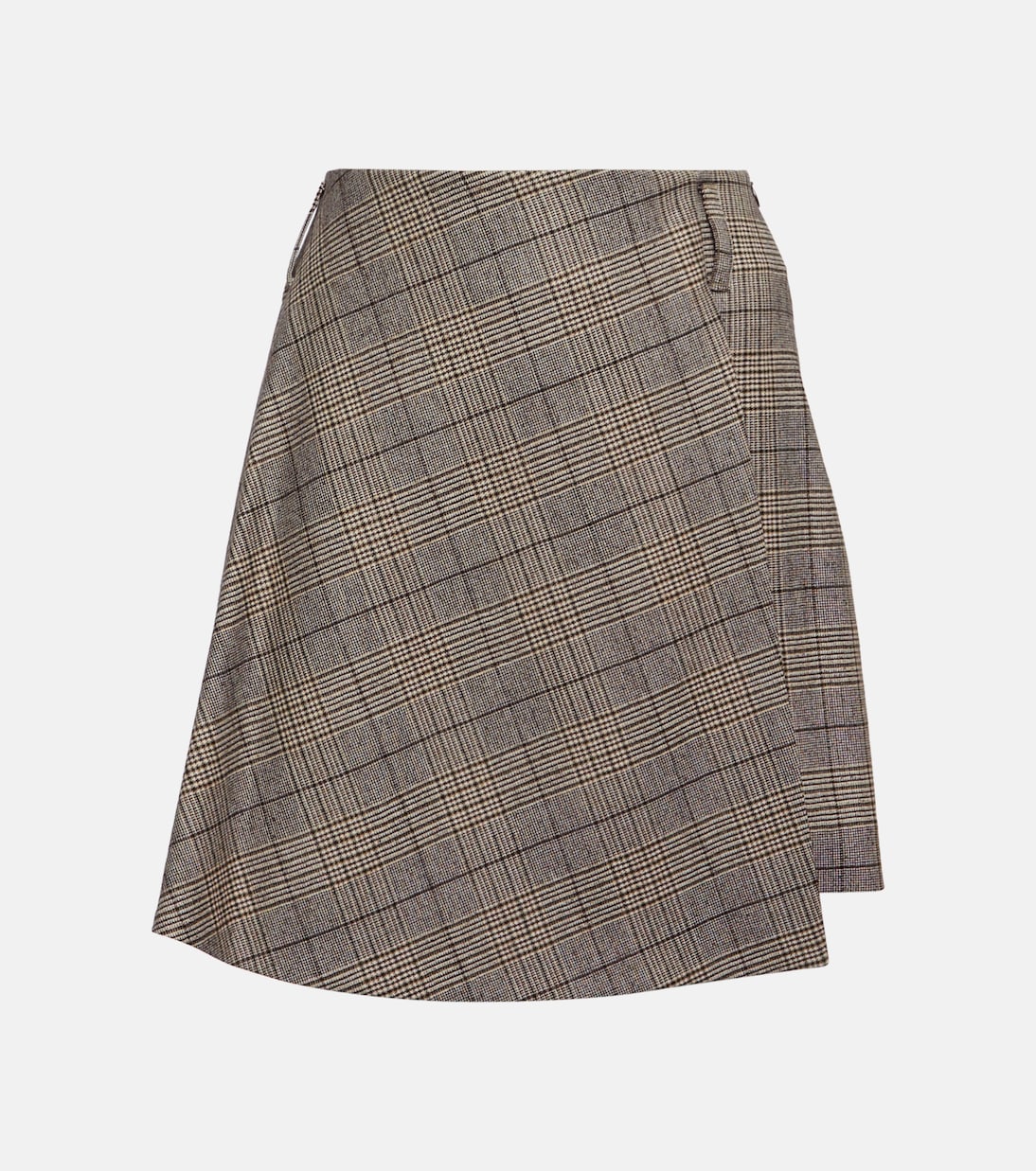 Minirock aus Wolle und Baumwolle | Brunello Cucinelli