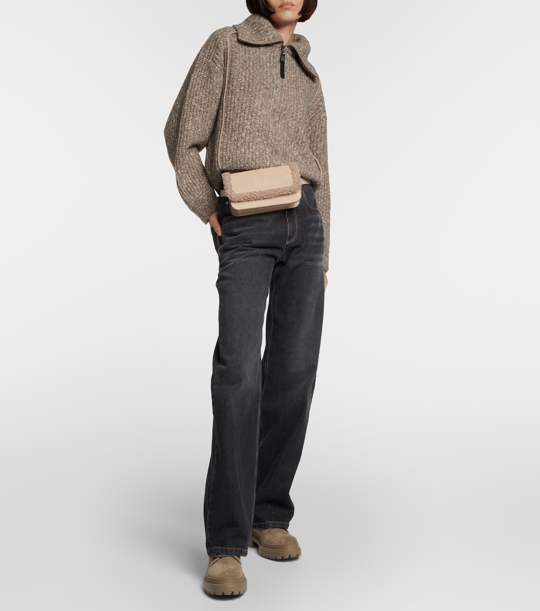 Sudadera en mezcla de lana | Brunello Cucinelli