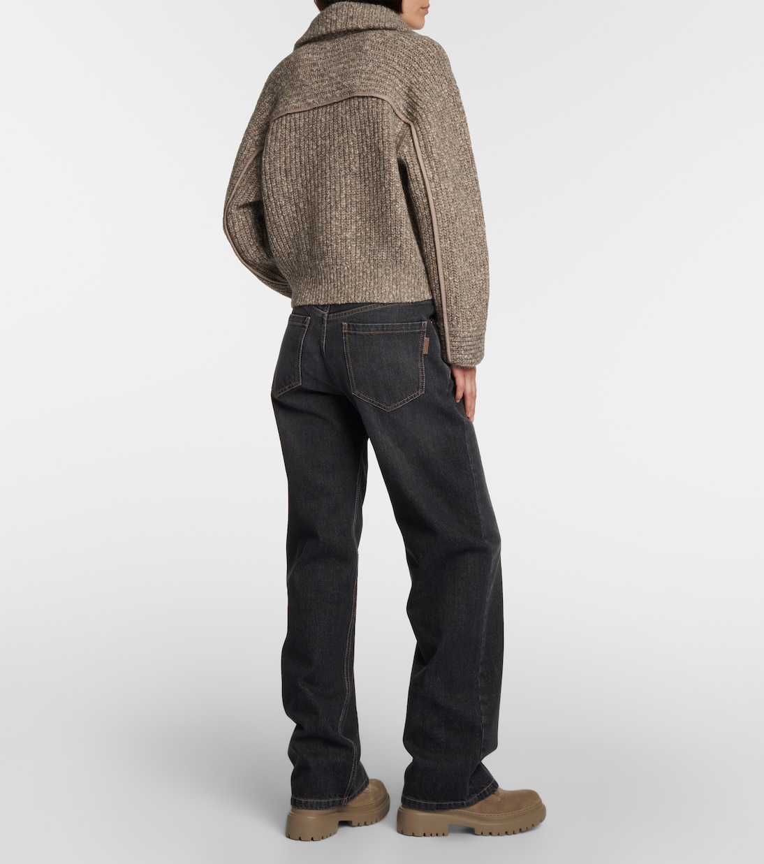 Sudadera en mezcla de lana | Brunello Cucinelli