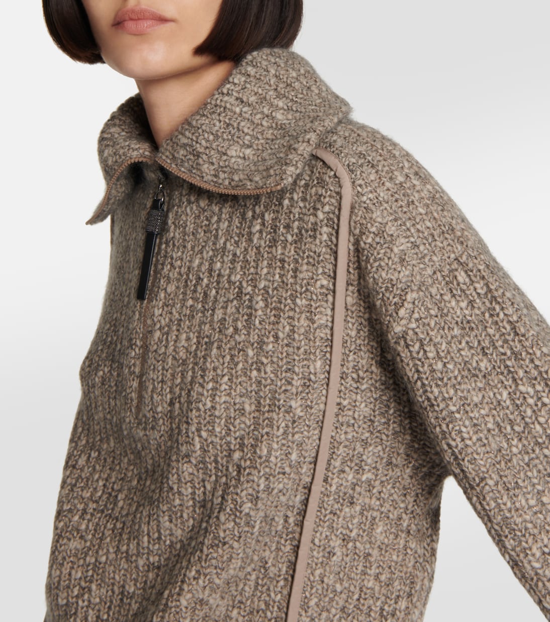 Sudadera en mezcla de lana | Brunello Cucinelli