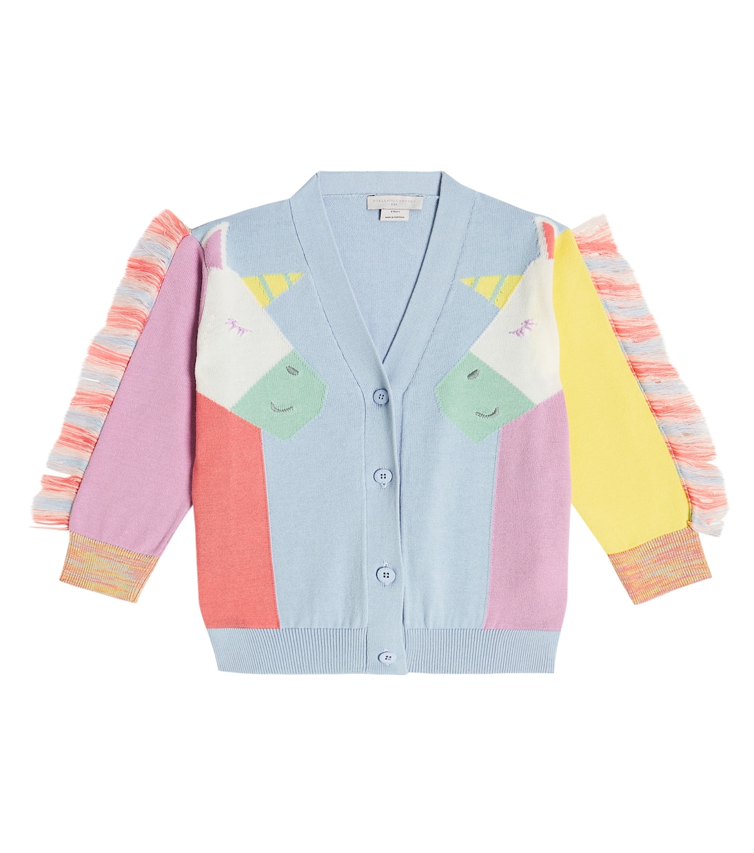 Cárdigan de algodón bordado | Stella McCartney Kids