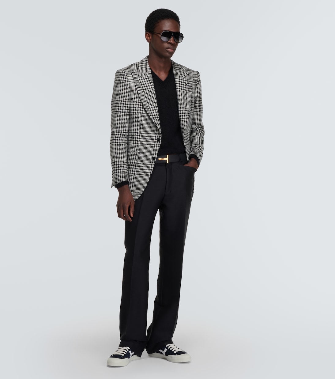 T suede low-top sneakers | Tom Ford